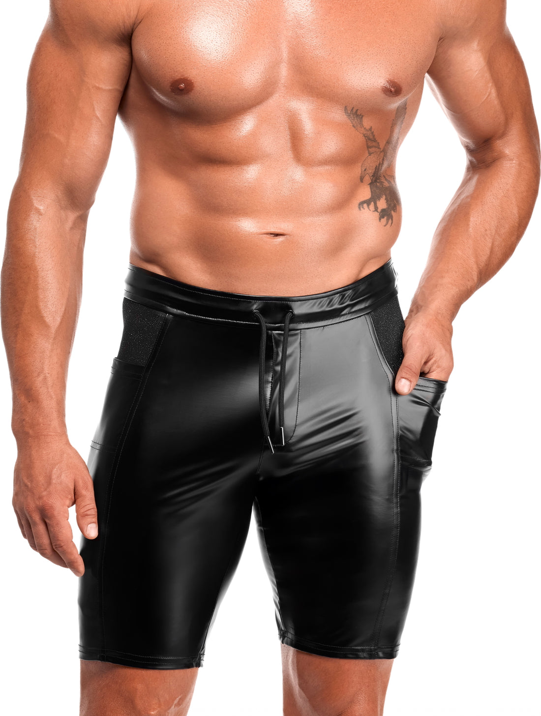 schwarze Shorts Onyx Hybrid H089 - 3XL-5