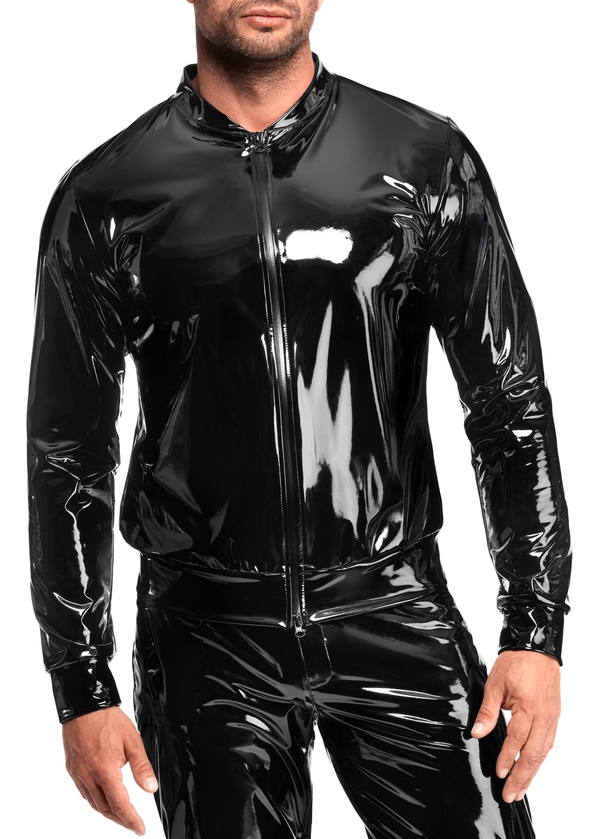 Herren Lack Jacke H092 - 3XL-5