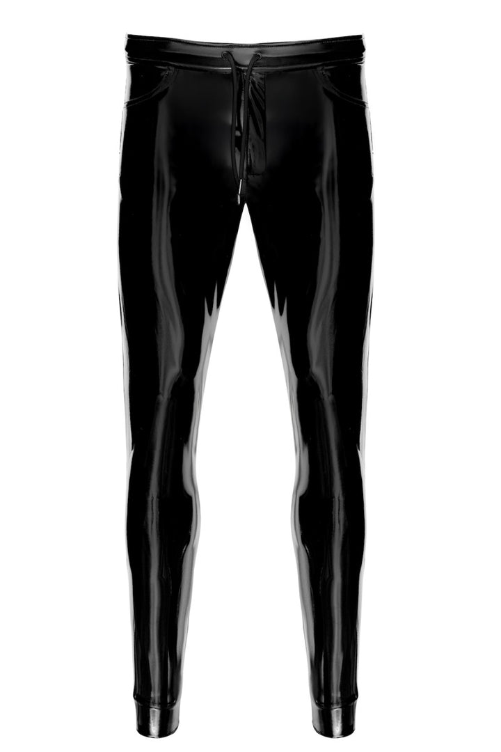 schwarze Lack Hose Voltage H093 - 3XL-0