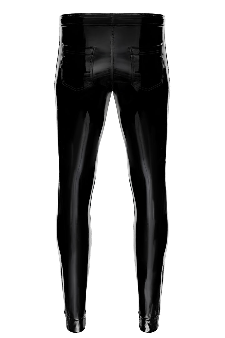 schwarze Lack Hose Voltage H093 - 3XL-1