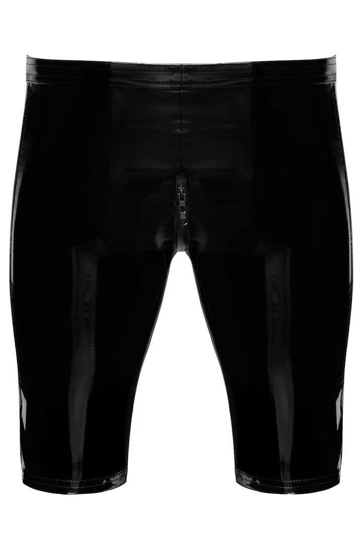 schwarze Lack Shorts Voltage H094 - 3XL-1