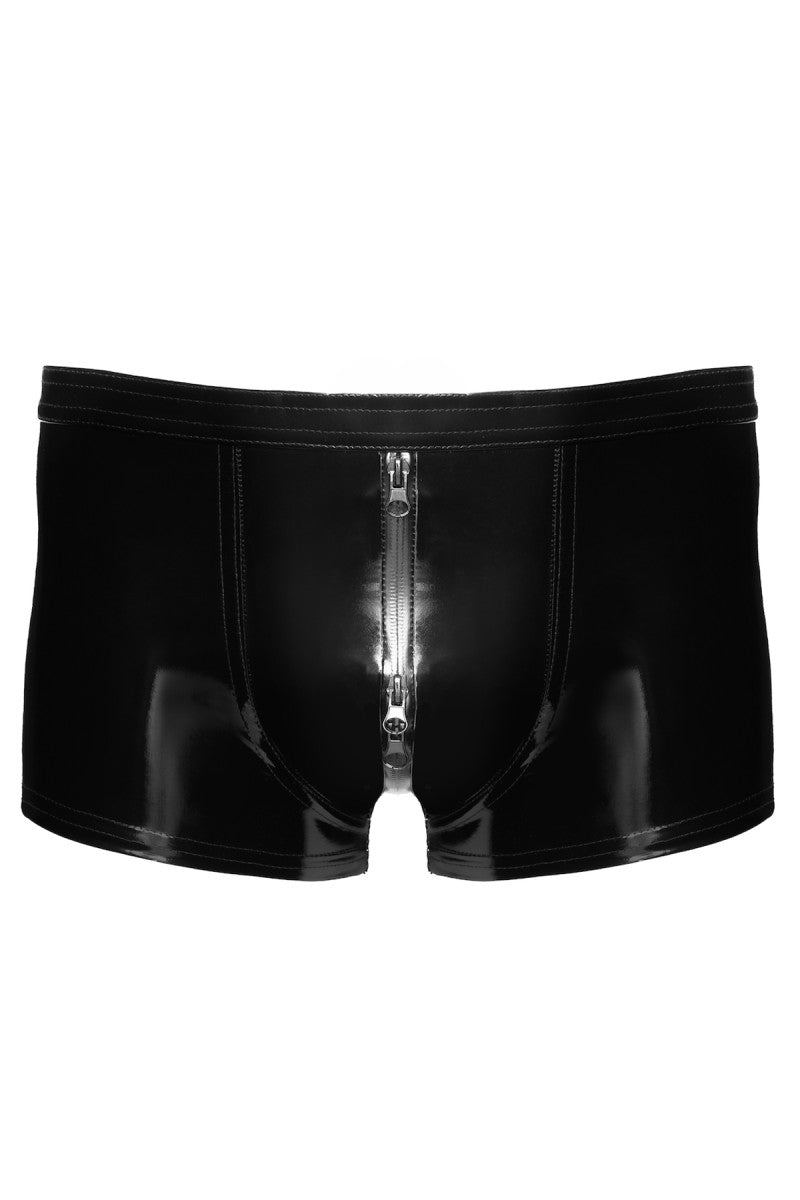 schwarze Lack Shorts Voltage H095 - 3XL-0