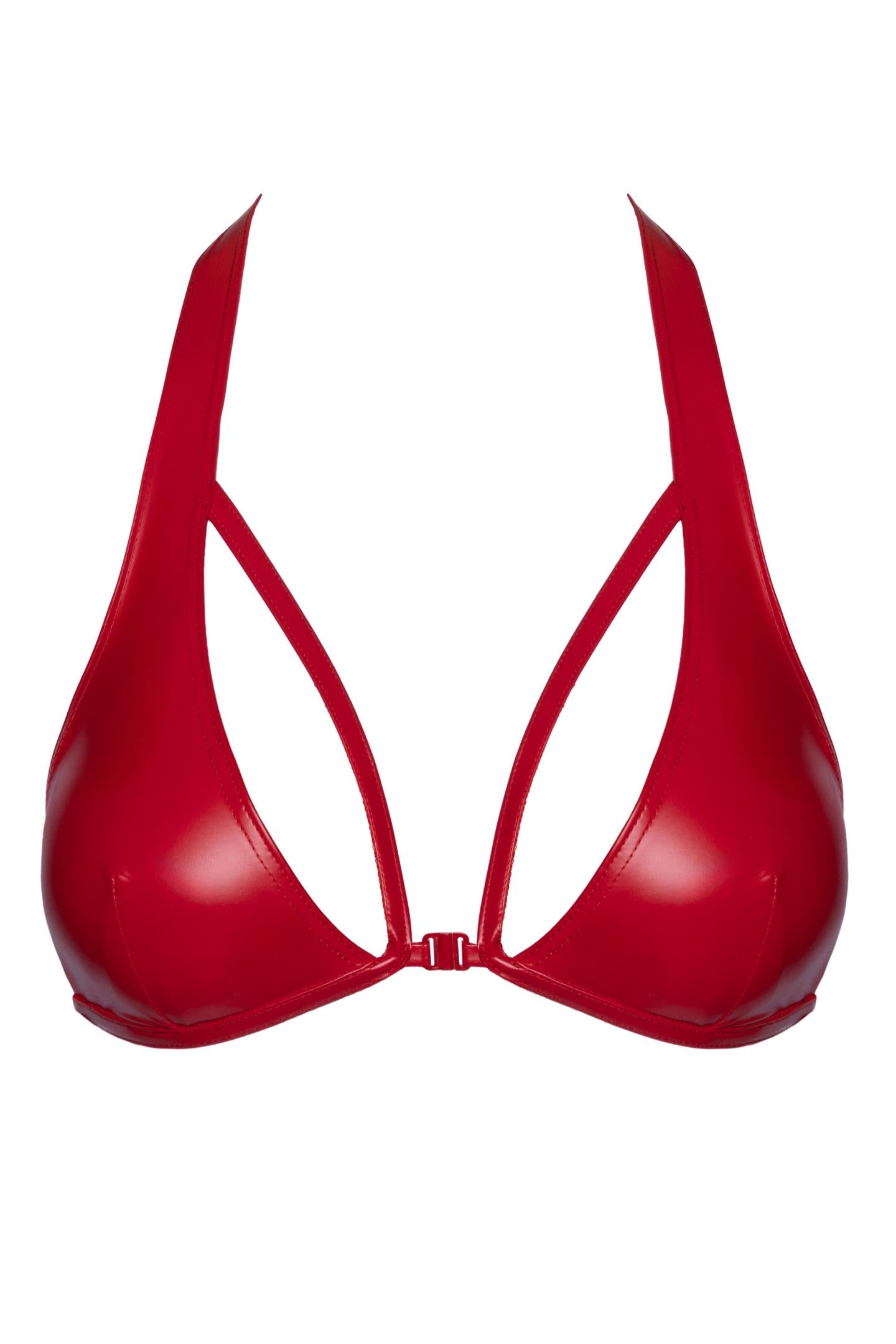 F392  Bralette red - 3XL-0