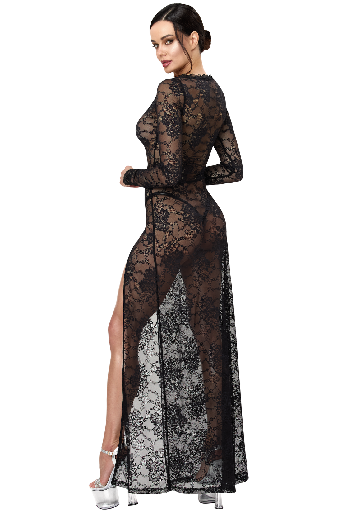 F405 One More Kiss Maxi Gown - 3XL