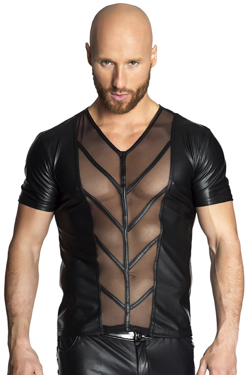 schwarzes Shirt H029 XL von Noir Handmade-0
