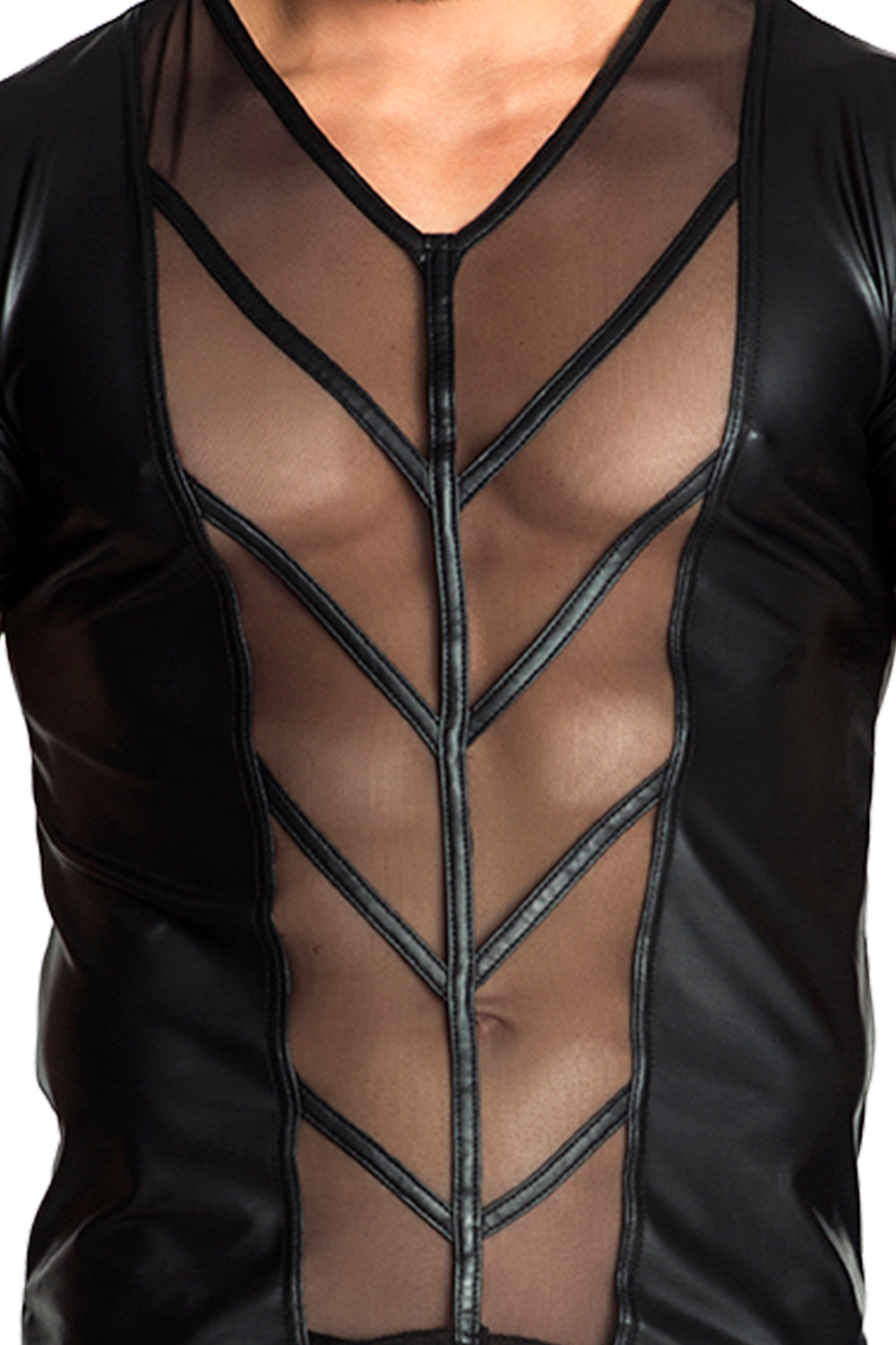 schwarzes Shirt H029 XL von Noir Handmade-2