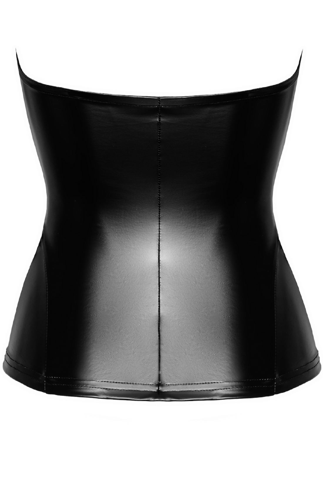 Wetlook Corsagen Tops Noir Handmade F334