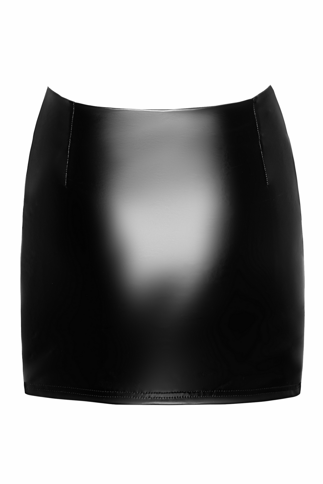 Verspielter Blickfang durch das schwarze Spitzenband am Oberschenkel – integriertes Design-Highlight