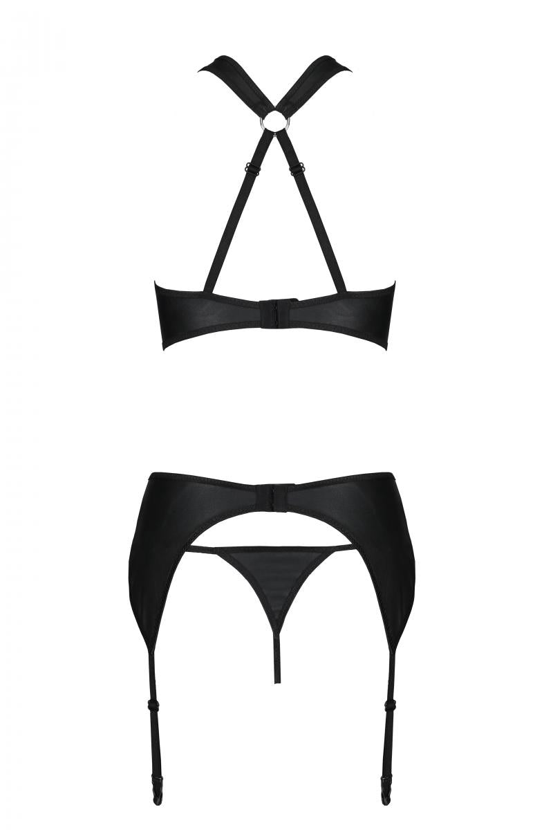 schwarzes 3-teilges Set PA596210 - 2XL/3XL-7