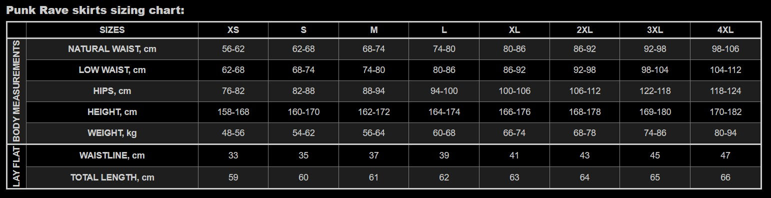 Punk Rave Night Creeps – Seductive Gothic rock with paisley pattern &amp; front slit 