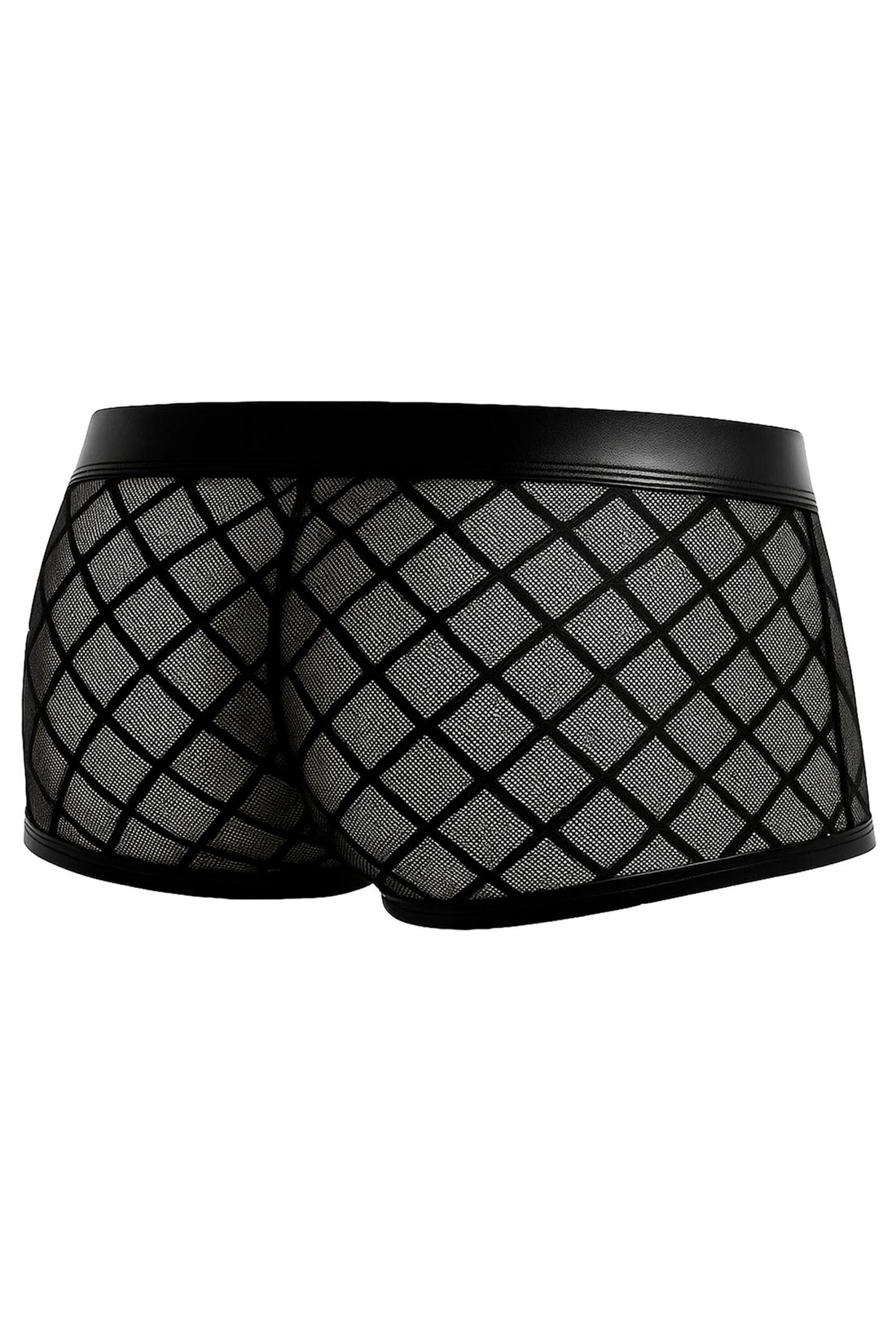 schwarzer Trunk Shorts mit Netz RAV110 - XL
