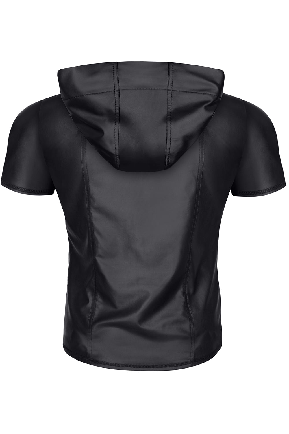 Herren Kapuzen T-Shirt RMEttore001 schwarz - 2XL-1