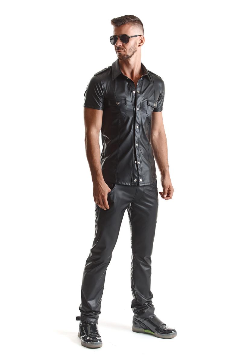 Herren Hemd RMLuca001 schwarz - 8XL-2