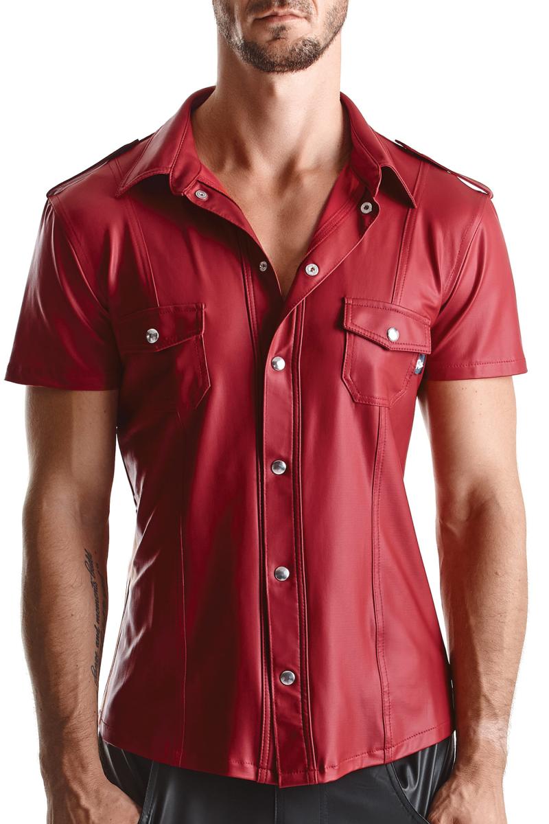 Herren Hemd RMCarlo001 rot - 8XL-2