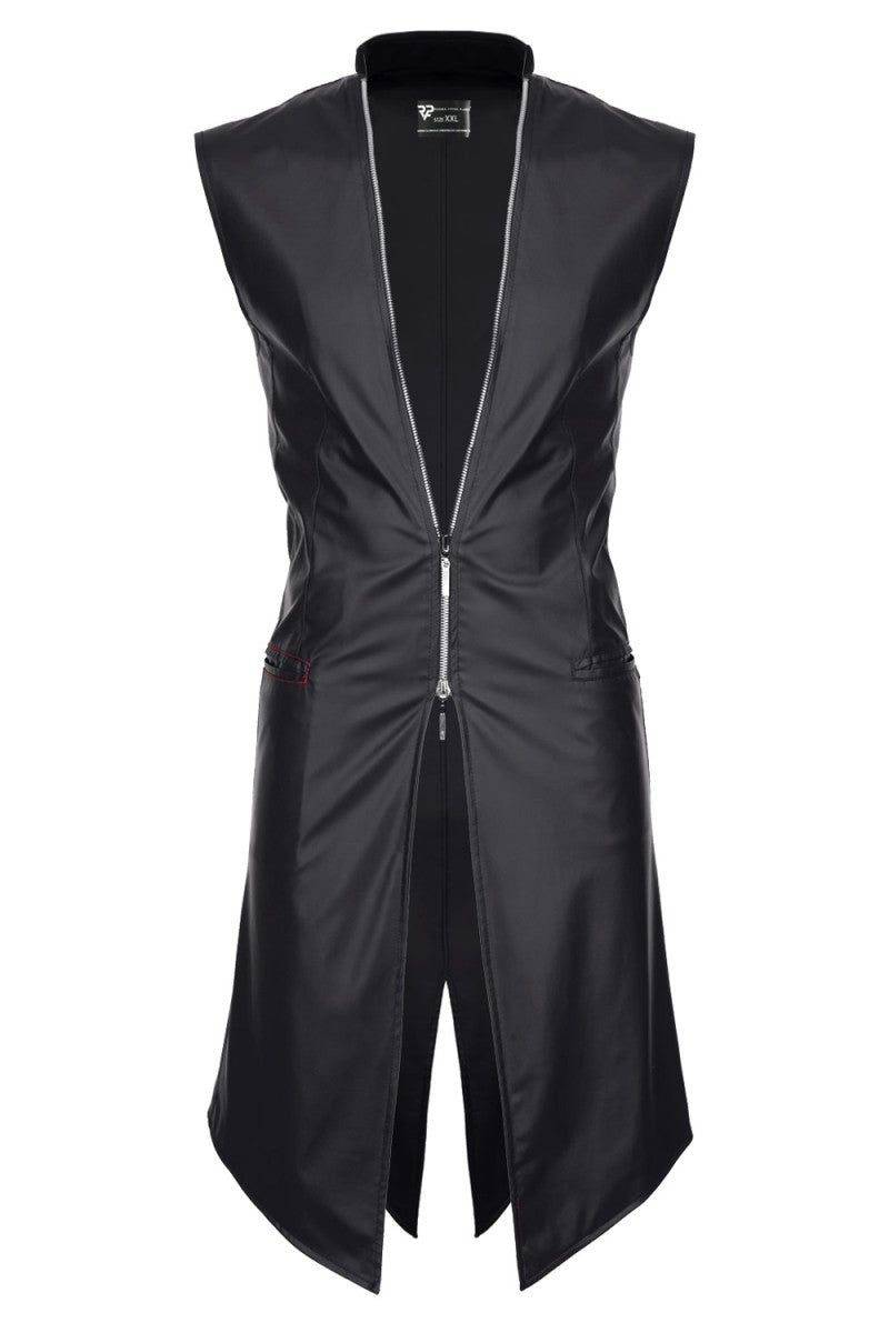 halblanger Herren Mantel RMMarco001 schwarz - XXL-0