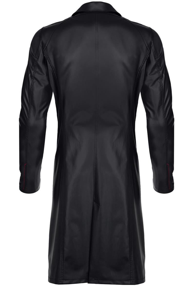 Herren Mantel RMSergio001 schwarz - 5XL-1