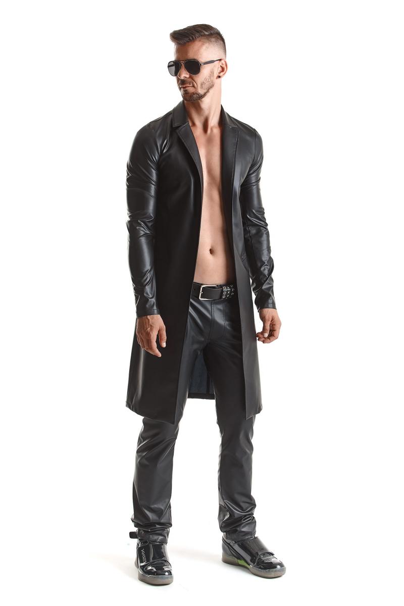 Herren Mantel RMSergio001 schwarz - 5XL-3