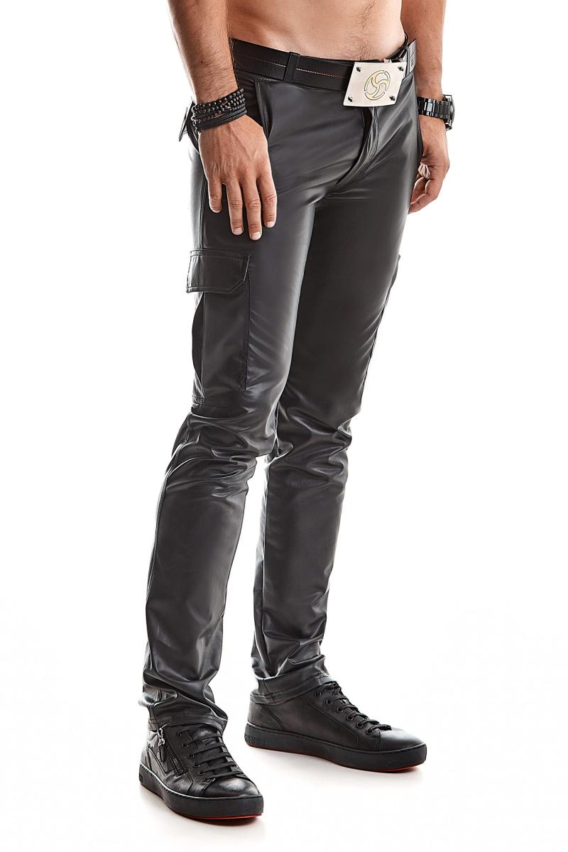 lange Herren Hose RMMatteo001 schwarz - 2XL-2