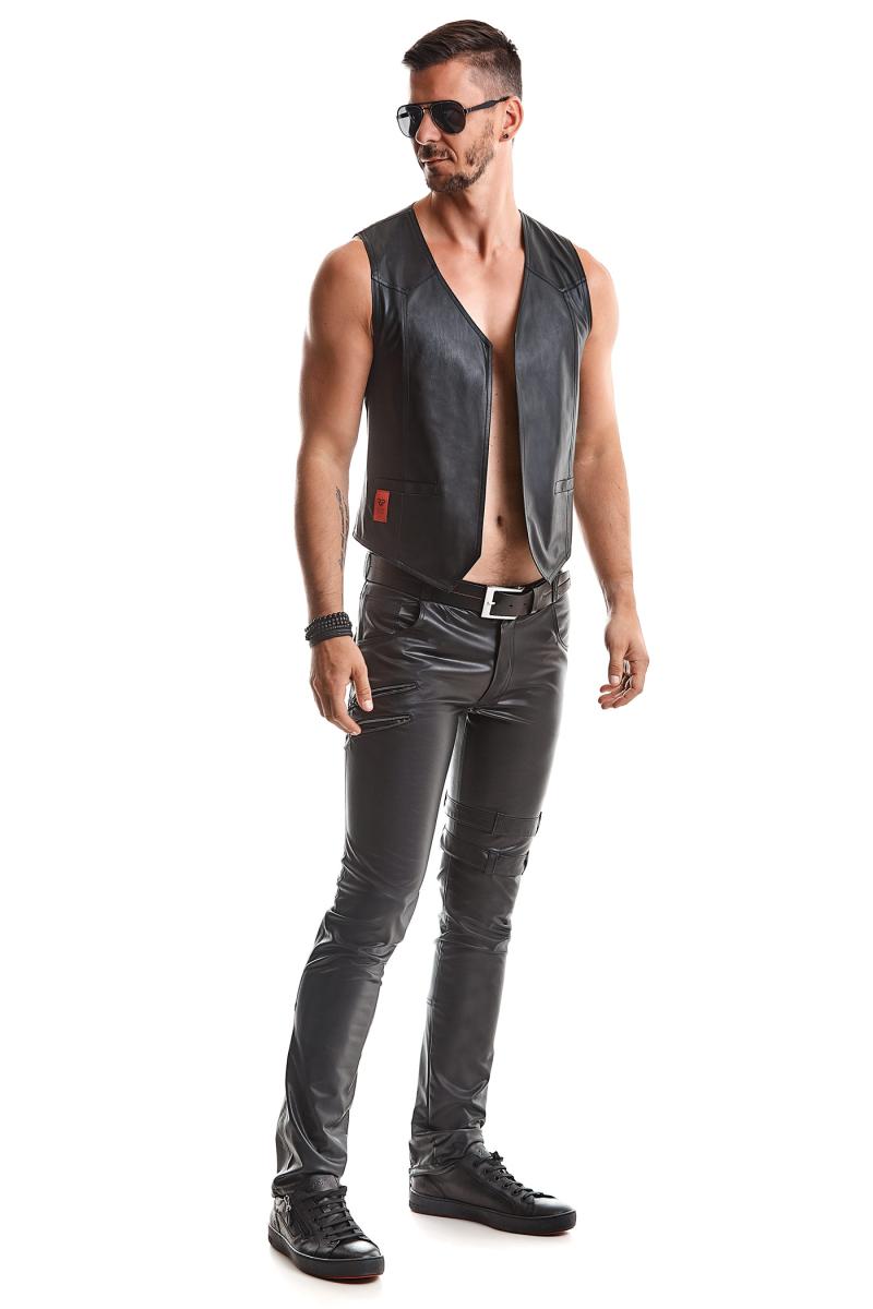 lange Herren Hose RMTommaso001 schwarz - 2XL-4