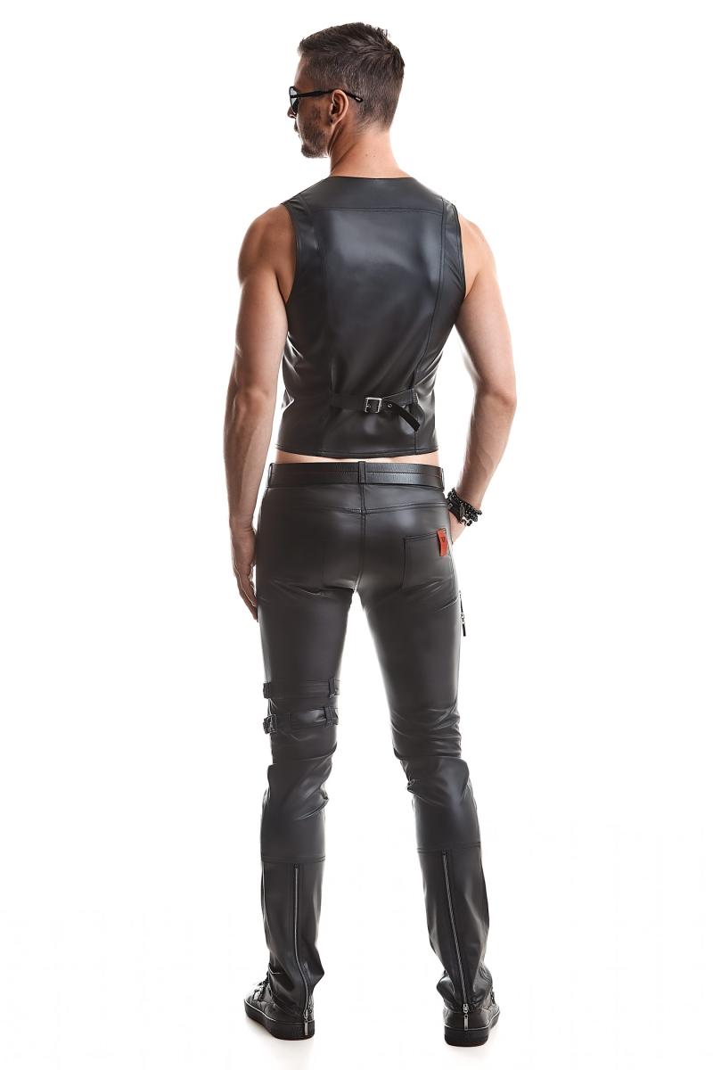 lange Herren Hose RMTommaso001 schwarz - 2XL-5
