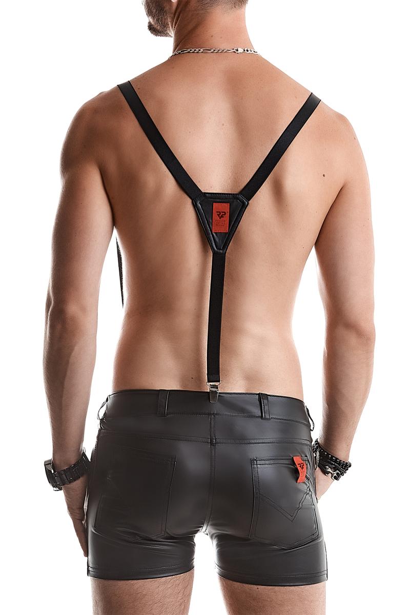 Herren Hoseträger RMGino001 schwarz-1