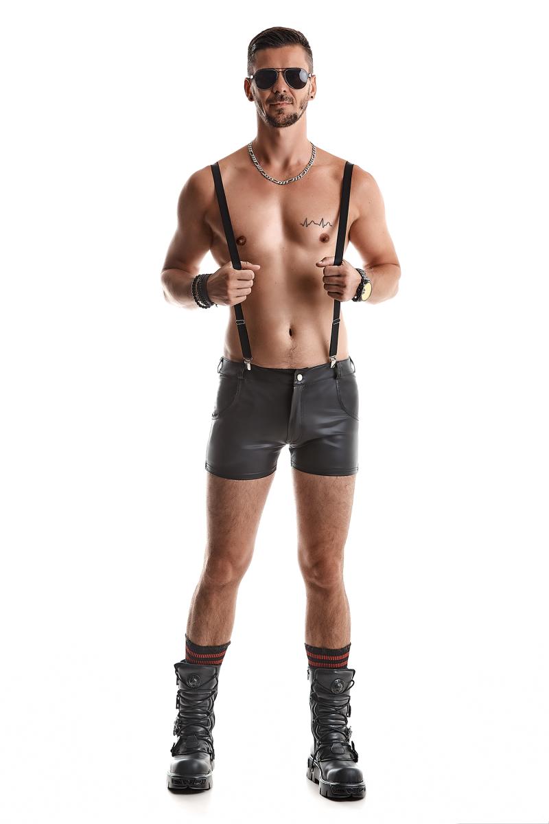 Herren Hoseträger RMGino001 schwarz-2