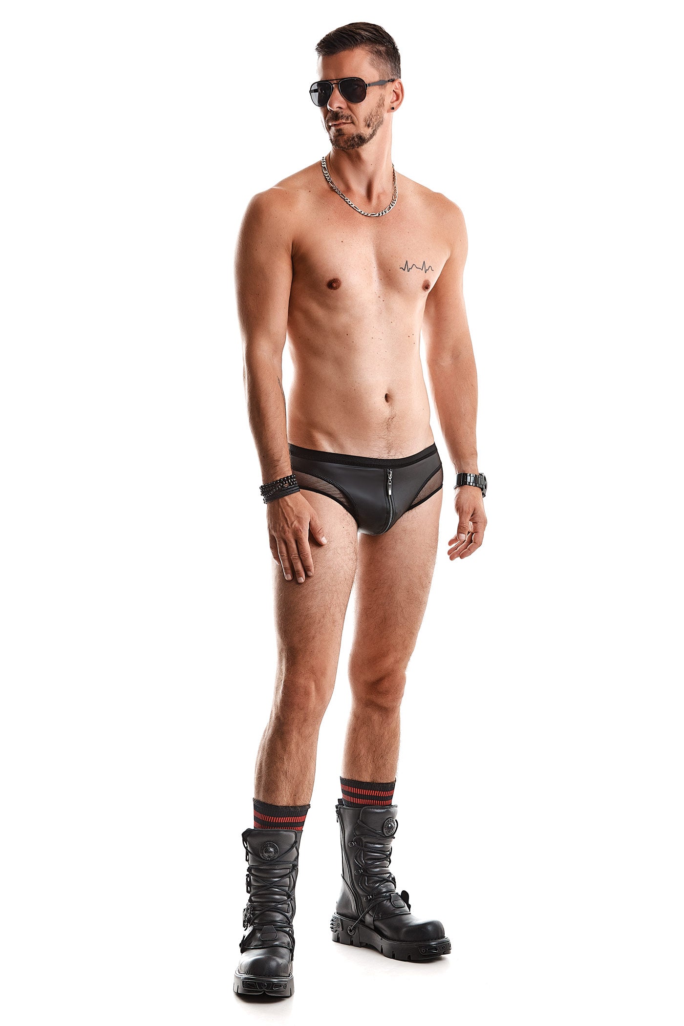 Herren Slip RMArturo001 schwarz - 2XL-4