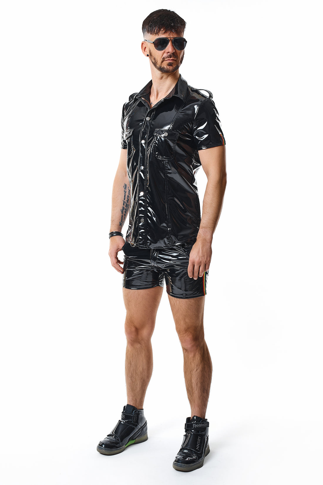 PVC Herren T-Shirt RMLuigiRBW schwarz - 2XL-2