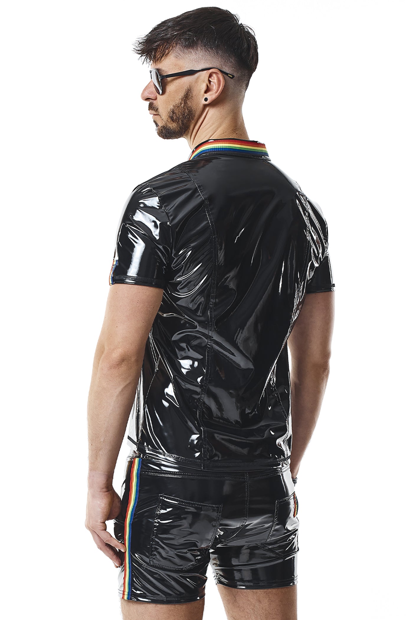 PVC Polo Shirt RMRaffaeleRBW schwarz - 2XL-7