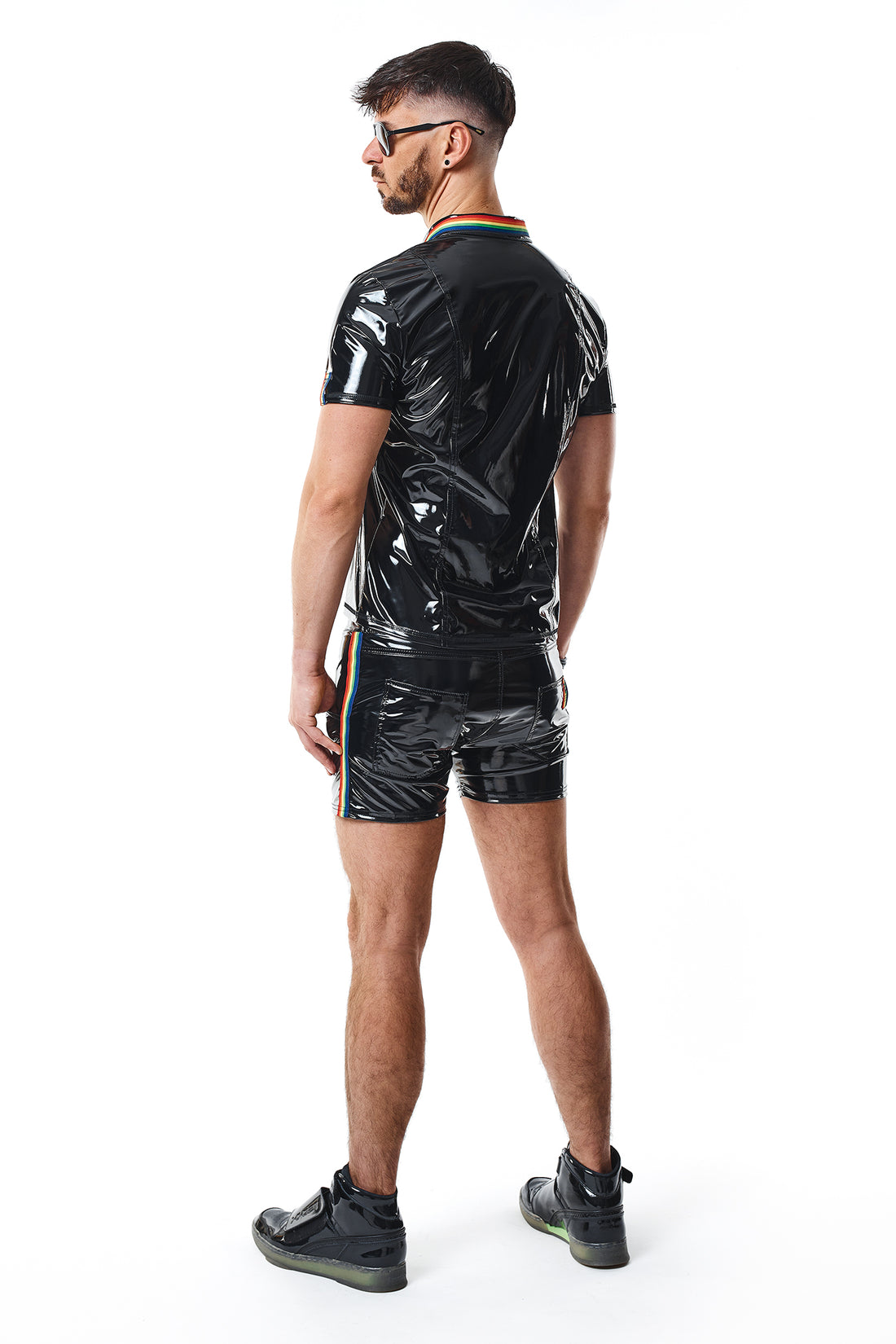PVC Herren Polo Shirt RMRemigioRBW schwarz - 2XL-3