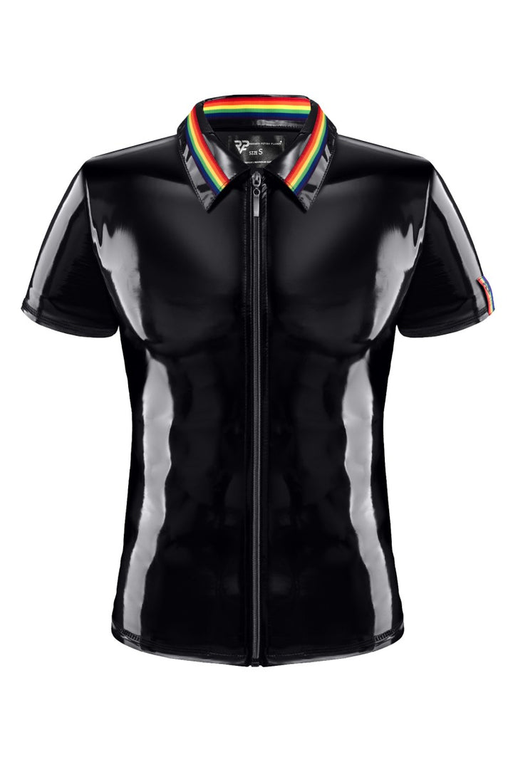 PVC Herren Polo Shirt RMRemigioRBW schwarz - 2XL-0