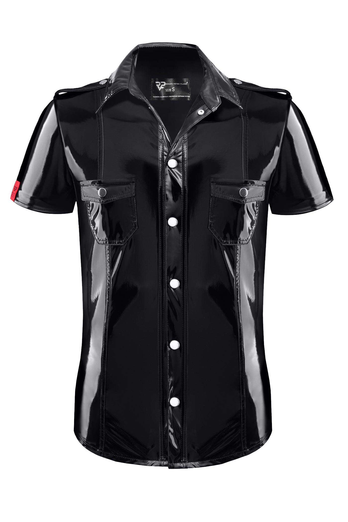PVC Herren T-Shirt RMLeonardoPVC schwarz - 2XL-3