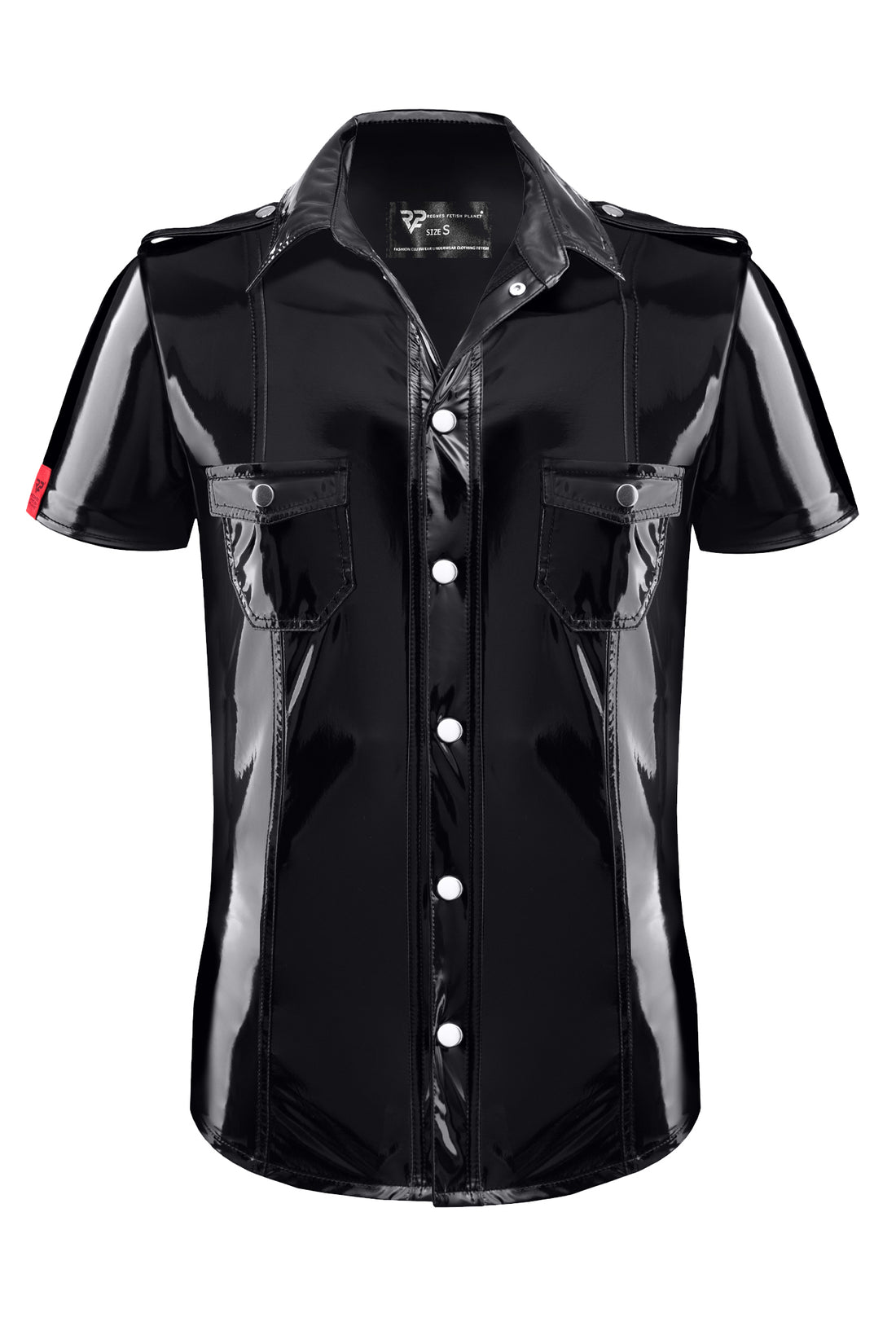 PVC Herren T-Shirt RMLeonardoPVC schwarz - 2XL-3