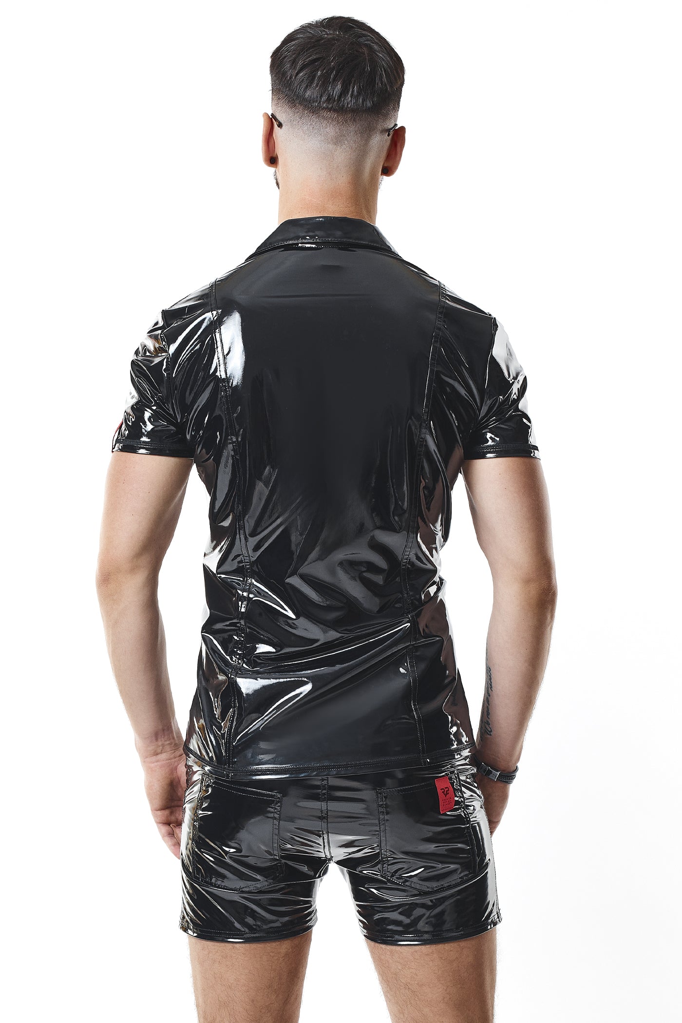 PVC Polo Shirt RMRodolfoPVC schwarz - 2XL-3