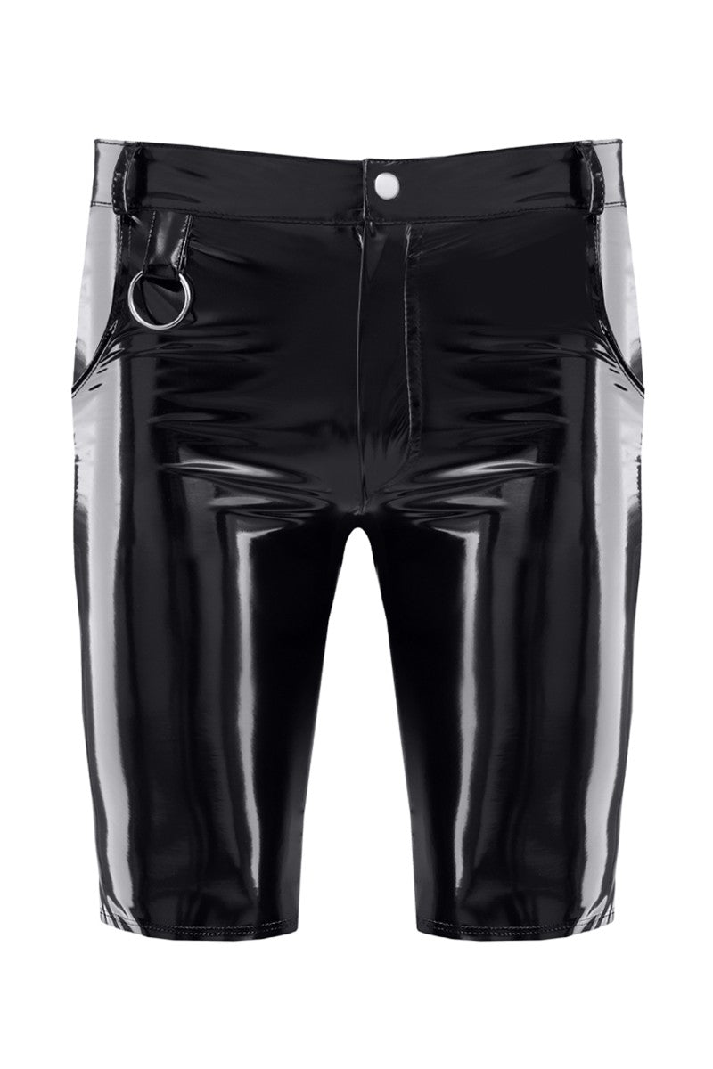 Herren PVC Shorts RMFlavioPVC schwarz - 2XL-0