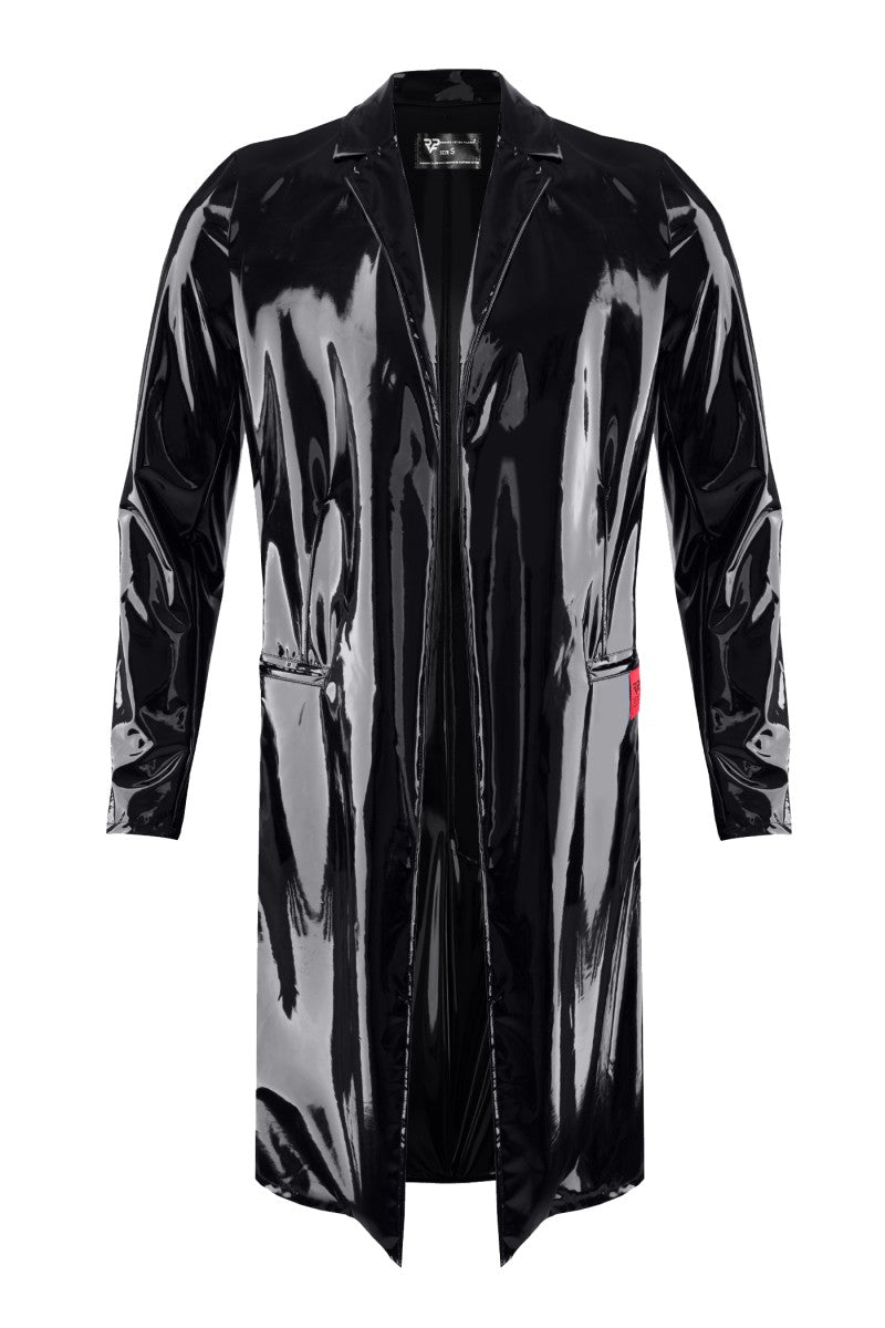 halblanger Herren Lack-Mantel RMStefano - 2XL-0