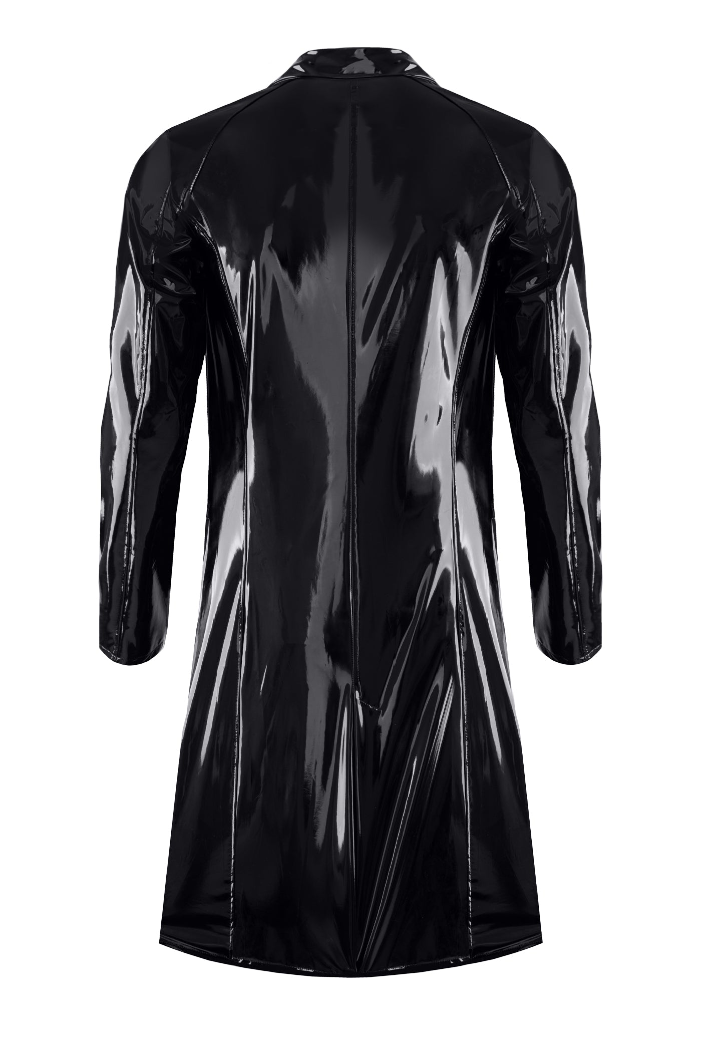 halblanger Herren Lack-Mantel RMStefano - 2XL-1