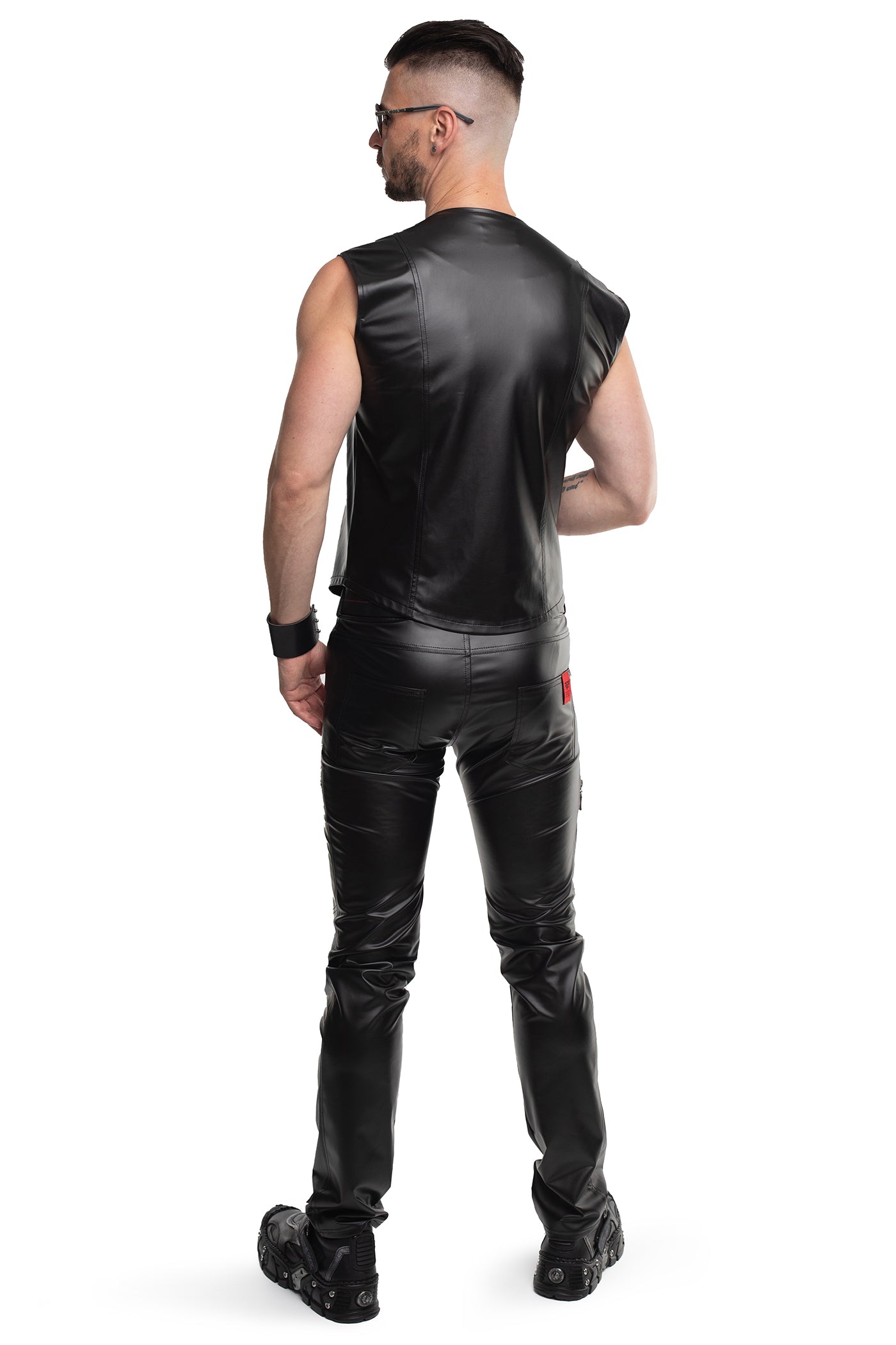 lange Herren Hose RMAmedeo001 schwarz - 2XL-7