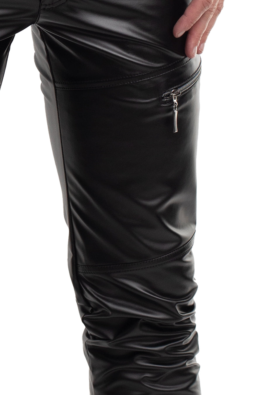 lange Herren Hose RMAmedeo001 schwarz - 2XL-8