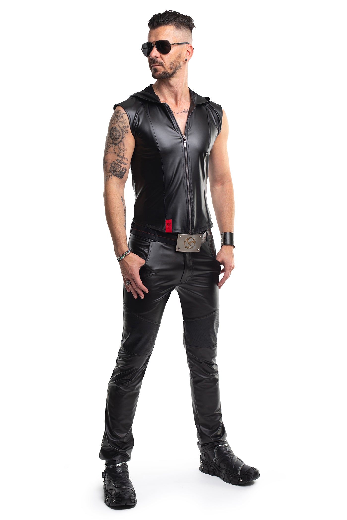 Herren Weste RMDario001 schwarz - 2XL-5