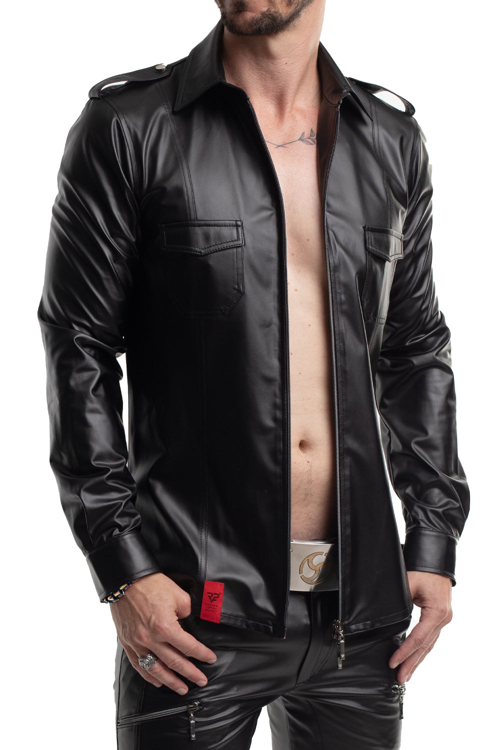 langarm Herren Shirt RMNatale001 schwarz - 2XL-3