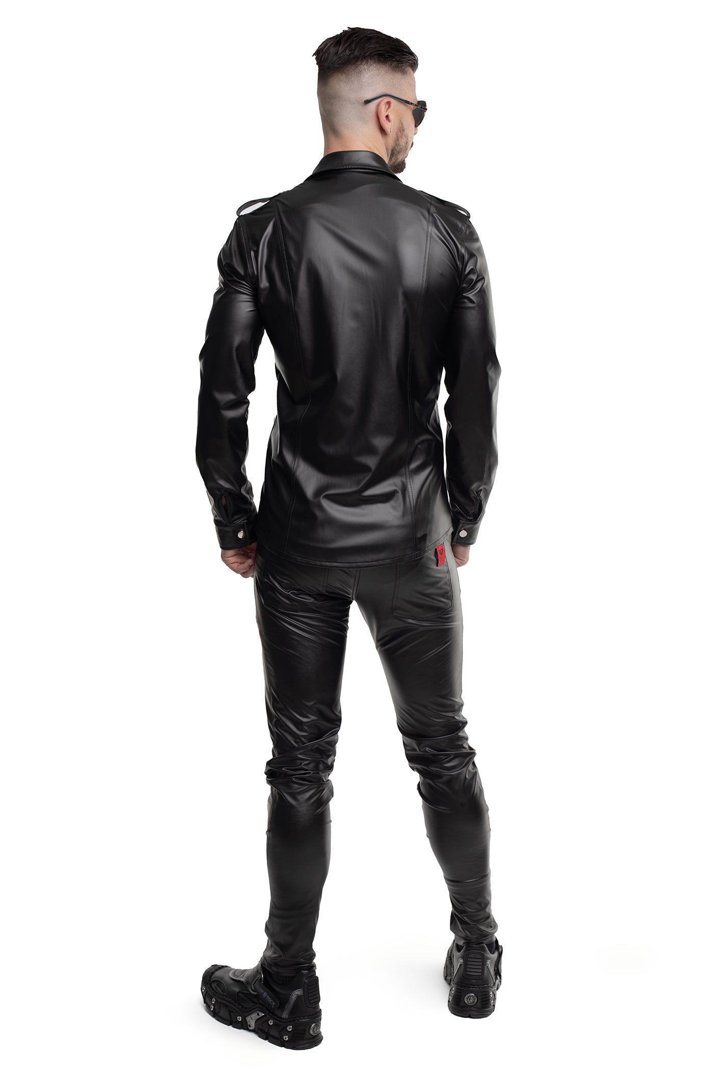 langarm Herren Shirt RMNatale001 schwarz - 2XL-6