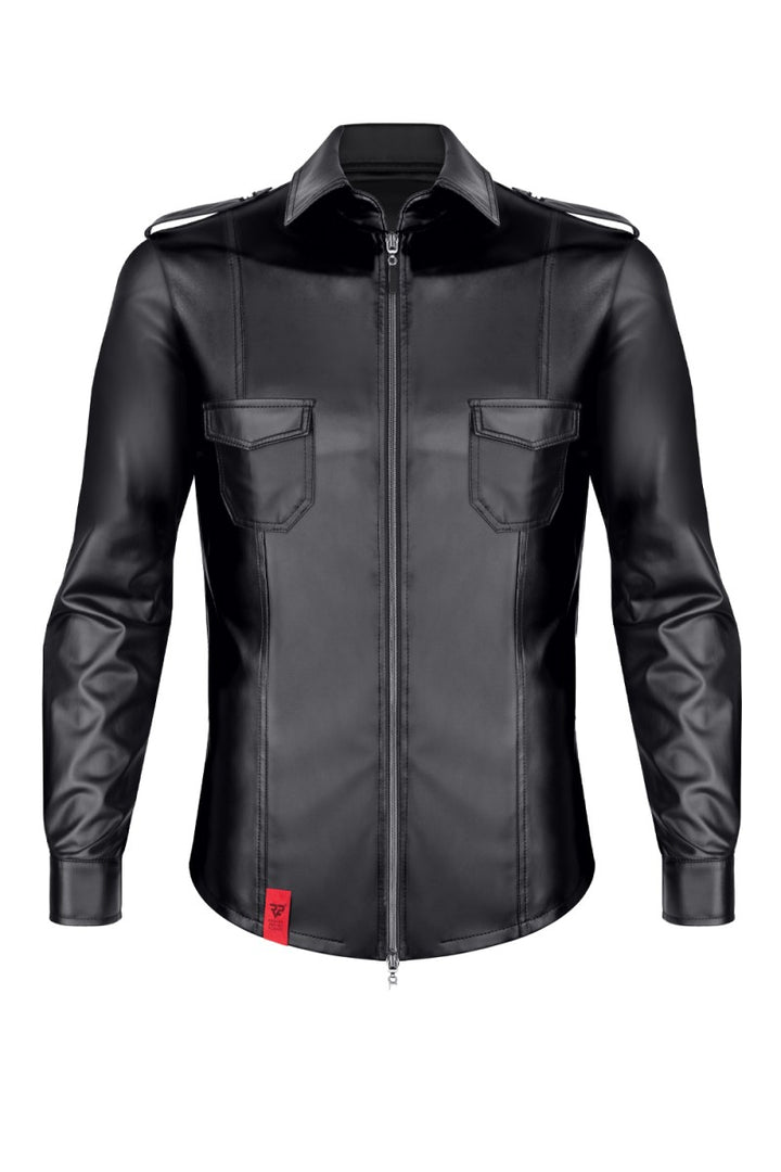 langarm Herren Shirt RMNatale001 schwarz - 2XL-0