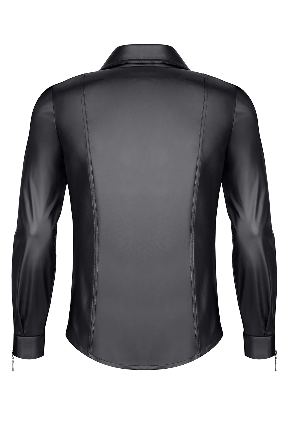 langarm Herren Shirt RMPasquale001 schwarz - 2XL-1