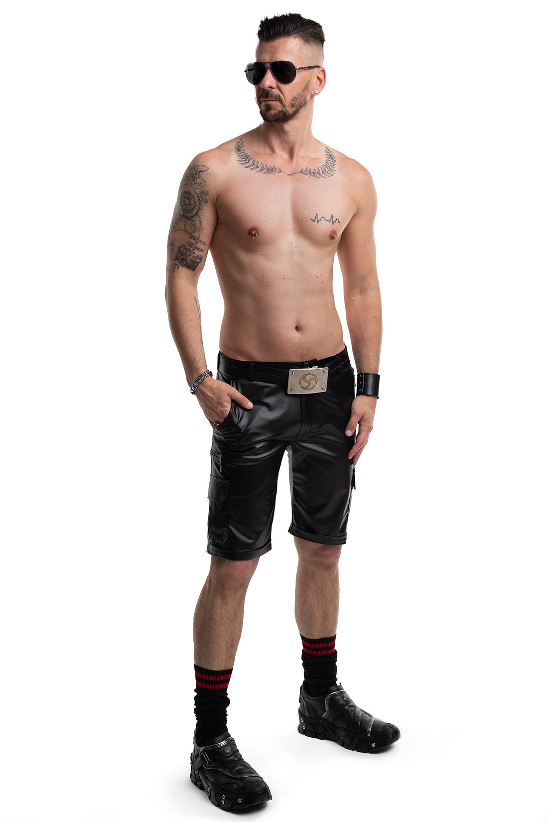 Herren Shorts RMPaolo001 schwarz - 2XL-4