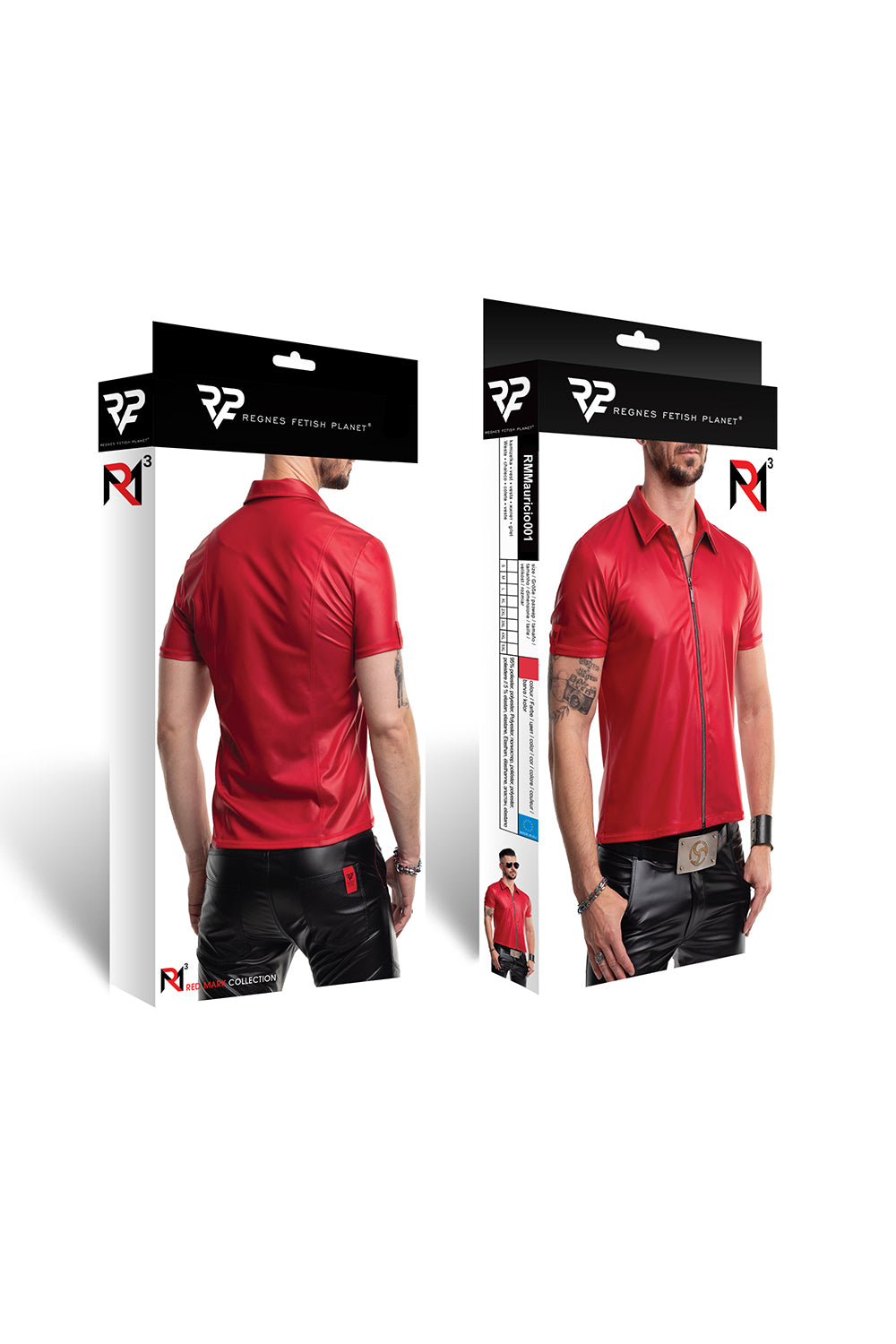 Herren T-Shirt RMMauricio001 rot - 2XL-6