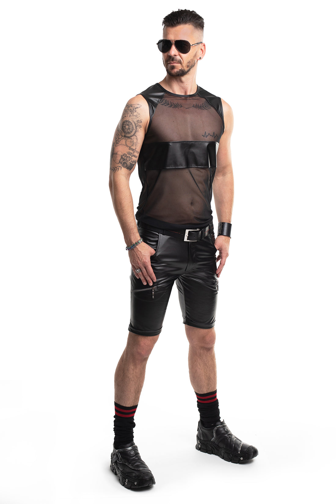 Herren Shirt RMSilvestro001 schwarz - 2XL-4