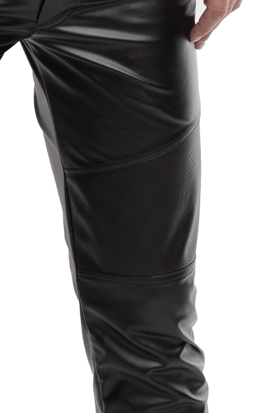 lange klassische Herren Hose RMVitale001 schwarz - 2XL-6