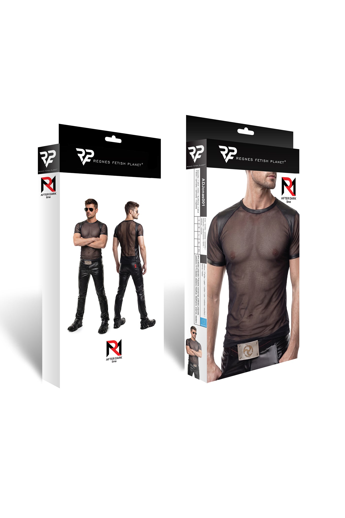 Herren T-Shirt ADJonas001 schwarz - 2XL