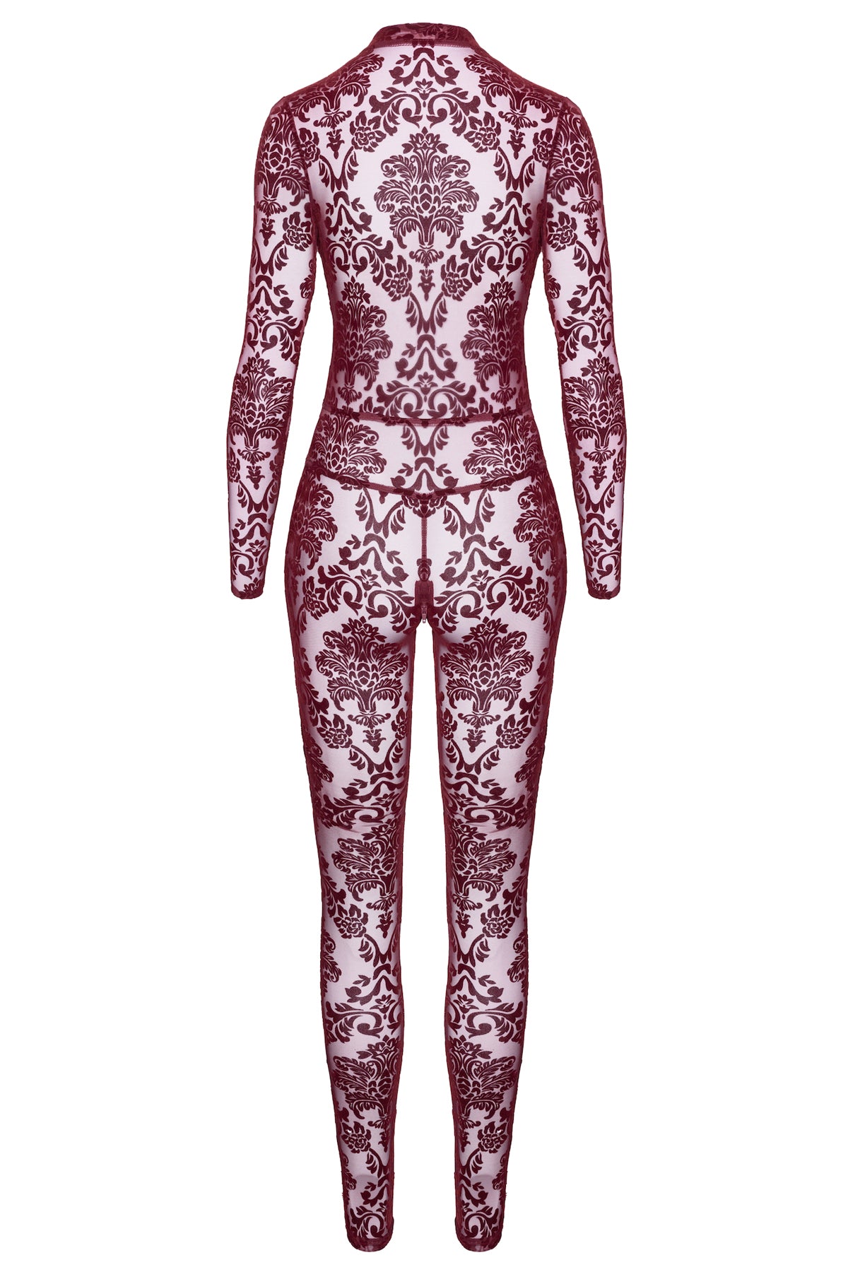 Detail des dezenten Reißverschlusses im Schritt beim F382